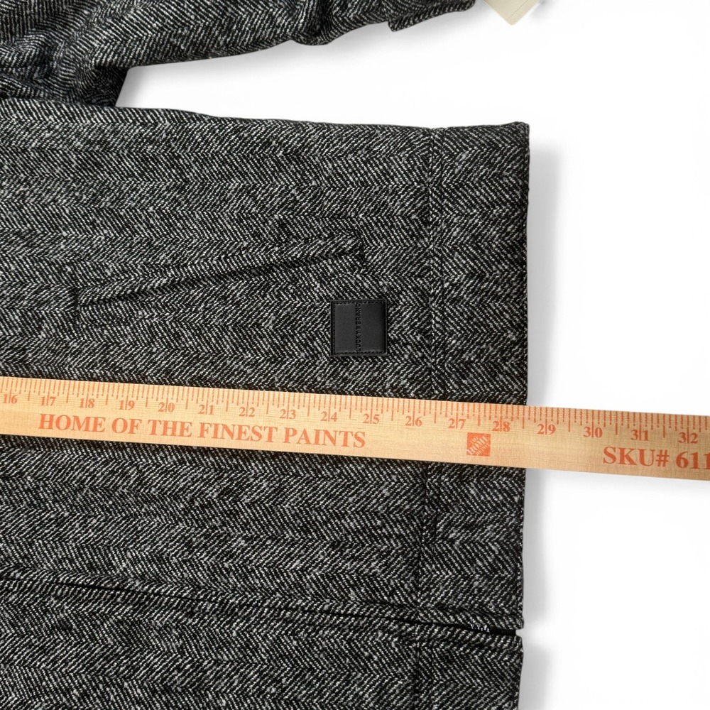 Lucky Brand Jasper Chevron Jacket Men XL Herringbone Black Corduroy Collar NWT - Picture 6 of 16